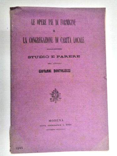 Opere pie formigine e - formigine,