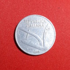 moneta 10 lire 1955 spiga
