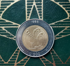 (£)     500 Lire 1983 -