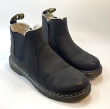 Dr. Martens Big Kid's 2976 Leonore Chuck nero mohawk taglia US 2 EUR 33