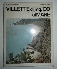Edoardo Farina, VILLETTE di mq.100 al mare scala 1:100, 18 progetti Gorlich 1973