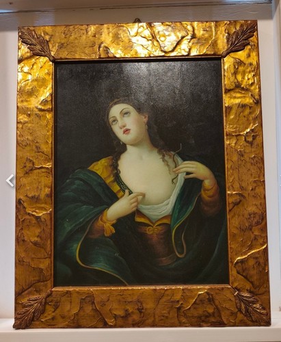 Dipinto olio morte di - morte,