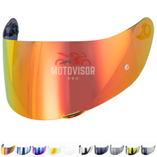 Visiera per AGV K1 K1S K3-SV K5 K5S S4-SV Rossa Compatibile Pinlock Ready