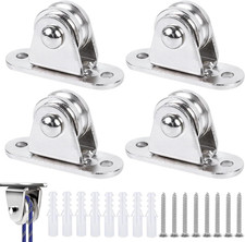 4 Pulegge Con Cuscinetti a