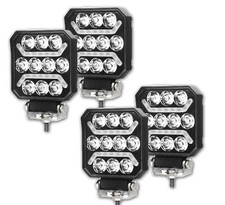 4 X 12V 24V Luci LED DRL Luci