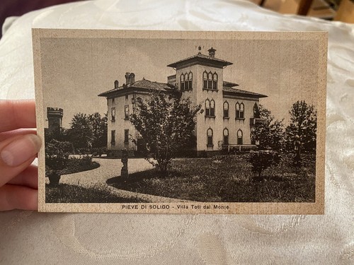 Cartolina pieve soligo - pieve, di