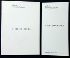 GIORGIO GRIFFA approdo a