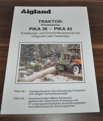 Brochure trattore forestale