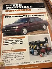 Revue technique Carrosserie OPEL VECTRA GL 1,4 GL 1,6 GLS 1,6 GT GL 4x4