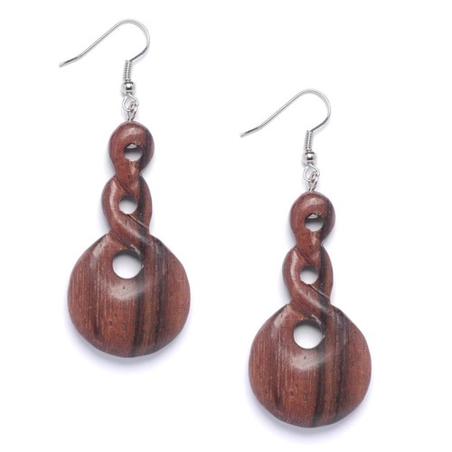 81stgeneration orecchini legno - orecchini,