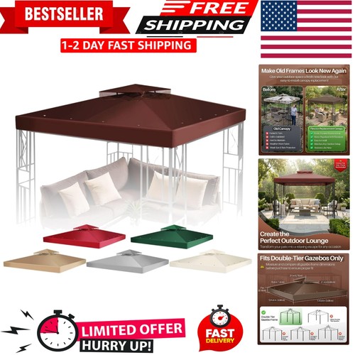 Elegant 10x10 gazebo - 10x10, cover