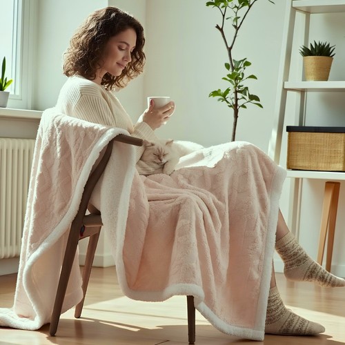 Plaid admas coperta - coperta, invernale