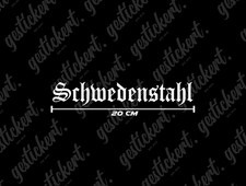 1 adesivo acciaio svedese 20
