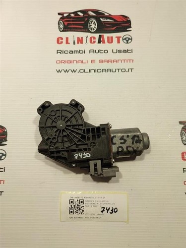 Motorino alzavetro posteriore - alzavetro,