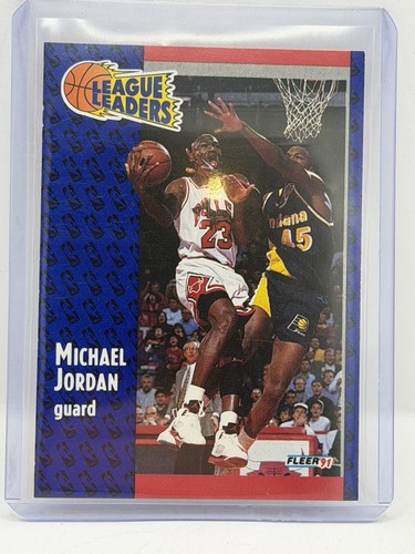 Michael jordan 1991 fleer - jordan,