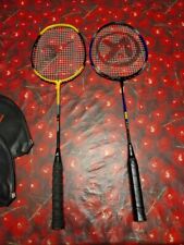 Racchette Badminton Coppia Diadora Yakumo Con Copriracchetta