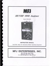 MFJ 259D SWR Analizzatore