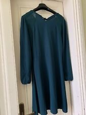 Vestito donna verde petrolio marca Promod