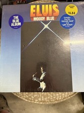 Elvis moody blue vinyl 1977