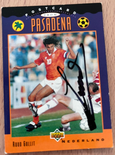 Autografo originale ruud - autografo,