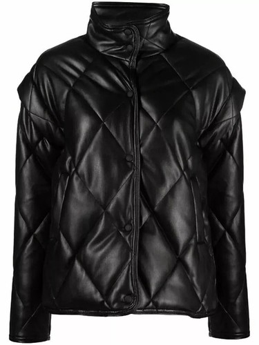 Giacca donna nera pelle - donna,