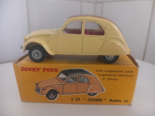 Dinky toys 2cv - toys, citroen