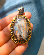 Ciondolo opale masso di fuoco