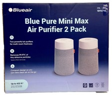 Blueair Blue Pure Mini Max Purificatore d'Aria Set 2 Confezioni Sussurro da Tavolo Silenzioso