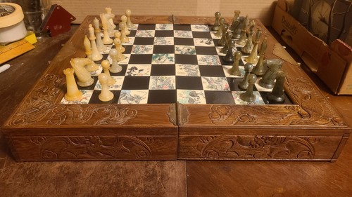 Set gioco piastrelle scacchi