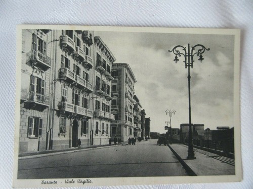 Taranto italy vintage postcard - italy,