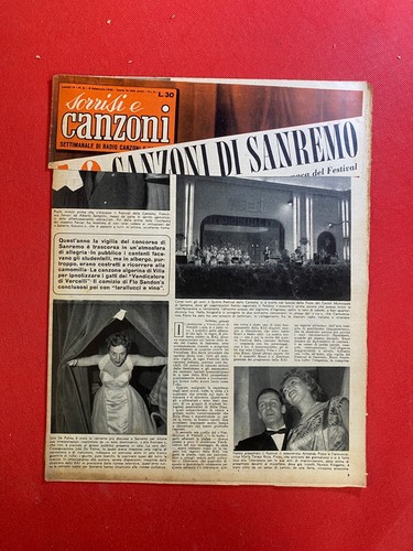 Sorrisi canzoni 6 1955 - sorrisi, 6/1955