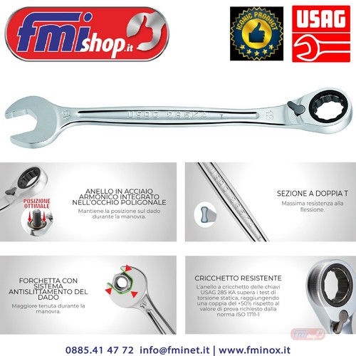 Chiavi combinate cricchetto - chiavi,