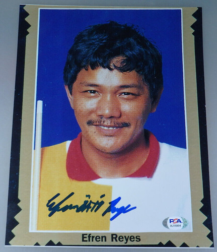 Autografo efren bata reyes - autografo, "bata"