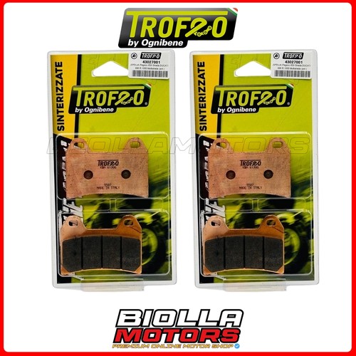 Kit pastiglie freno trofeo - kit,