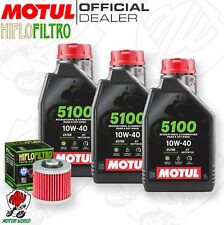 Kit tagliando Olio Motul 5100 10W40 + Filtro Yamaha TDM 850 1999 2000 2001