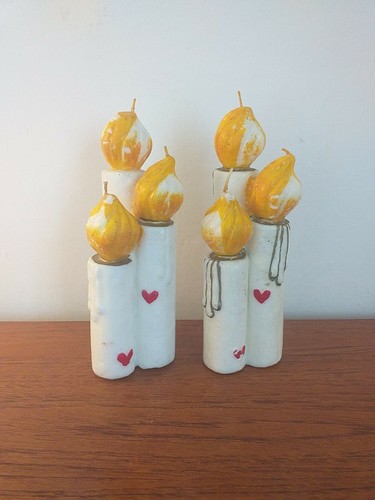 Candele natalizie vintage - 2,