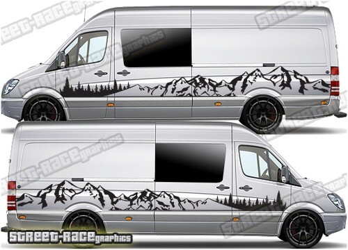 Adesivi grafica camper furgone