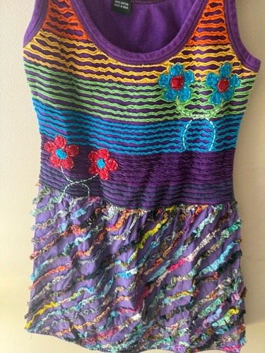 Hippie boho mini abito - , da