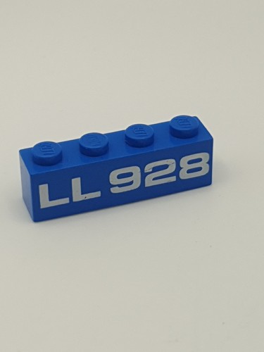 Lego 3010p928 mattoncino 1x4 - 3010p928,