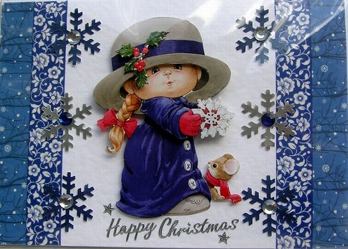 Biglietto natale happy - 3d,