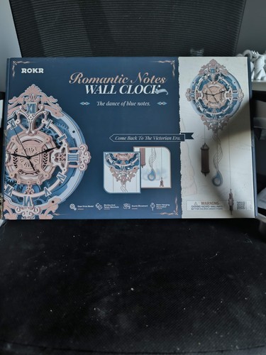 Rokr puzzle legno - legno, orologio
