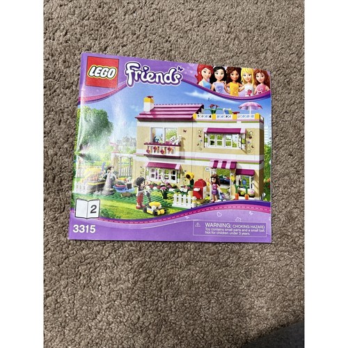 Lego friends set - friends, manuale