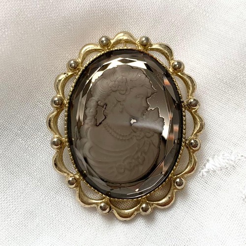 Ciondolo spilla oro - , conchiglia