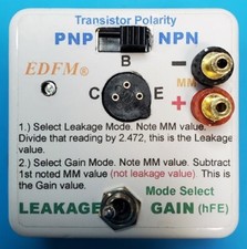 Tester transistor perdite e
