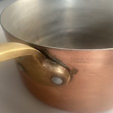 Casseruola per salsa in rame