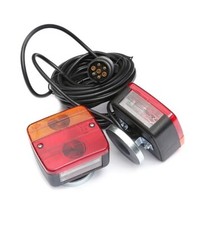 Luci pannello traino posteriore furgone rimorchio pre cablato luci lampade + cavo 7,5 m con E4