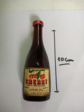 ANNI '60 '70 - CHERRY CHIESA LIQUORE - BOTTIGLIETTA TAPPO IN METALLO 0,038 LITRI