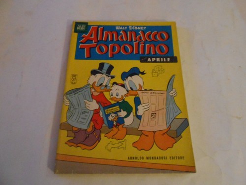 Almanacco topolino aprile - almanacco,