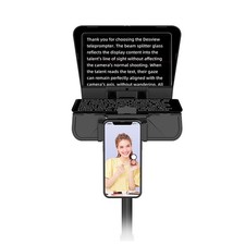 Teleprompter videocamera