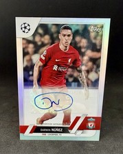 Darwin Nunez Auto - Topps UCL